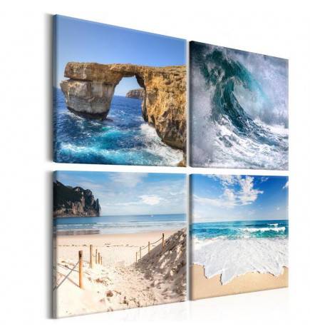 56,90 € Canvas Print - The Beauty of the Ocean