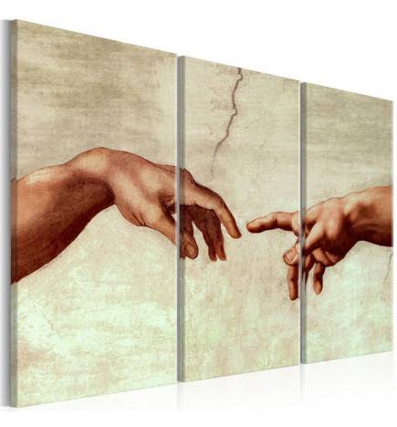 70,90 € Canvas Print - Touch of God