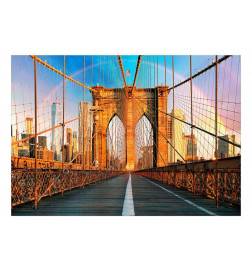 Fotomurale adesivo sul ponte di new york Arredalacasa