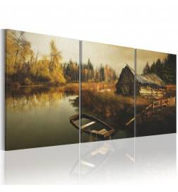 61,90 € Canvas Print - Out-of-the-way hut