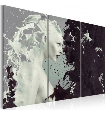 61,90 €Quadro - Black or white? - triptych