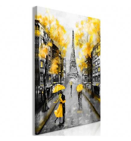 70,90 € Canvas Print - Autumn in Paris (1 Part) Vertical