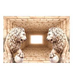 Self-adhesive Wallpaper - Mystery of lions