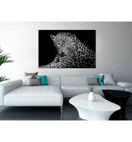 Cuadro - Leopard Portrait (1 Part) Wide