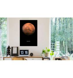 Quadro col pianeta Marte cm. 40x60 e 60x90 - ARREDALACASA