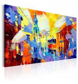 Canvas Print - Colours of the City