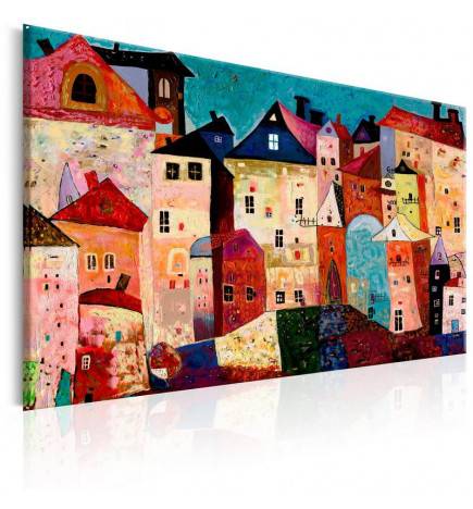 61,90 € Canvas Print - Artistic City