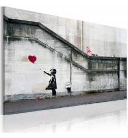 Wandbild - Hoffnung gibt es immer (Banksy)