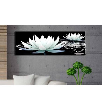 Wandbild - Alabaster lilies