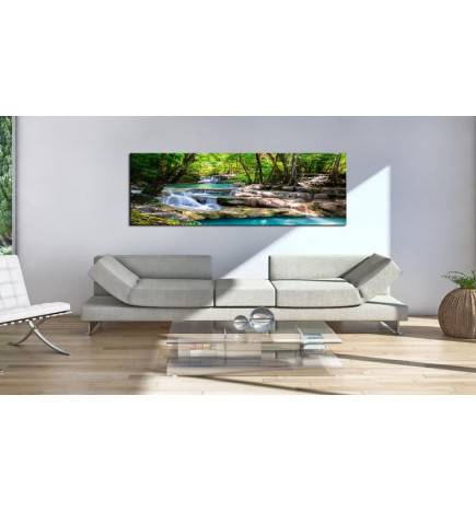 Canvas Print - Nature: Forest Waterfall