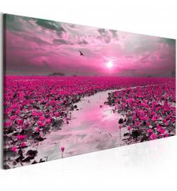 82,90 €Tableau - Lilies and Sunset (1 Part) Narrow