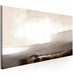 82,90 € Canvas Print - Beginning of the End (1 Part) Brown Narrow
