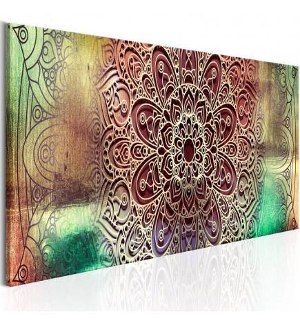 82,90 € Canvas Print - Colourful Mandala