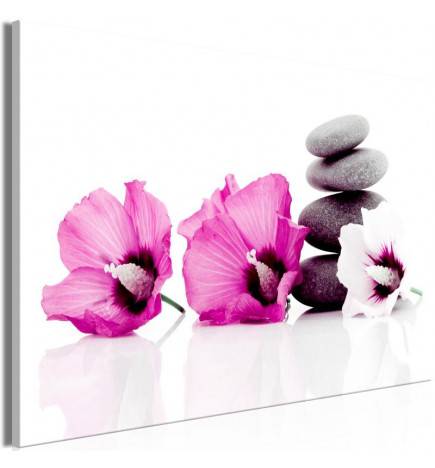 70,90 €Quadro fiori rosa cm.90x60 e 120x80 ARREDALACASA