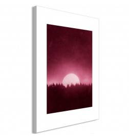 61,90 € Canvas Print - Full Moon (1 Part) Vertical