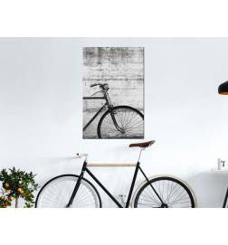 Quadro con una bicicletta in bianco e nero - ARREDALACASA