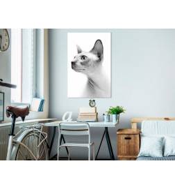 Canvas Print - Hairless Cat (1 Part) Vertical