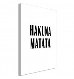 61,90 €Quadro con la scritta Hakuna Matata - ARREDALACASA