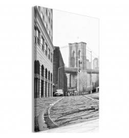 61,90 € Canvas Print - Brooklyn Bridge (1 Part) Vertical