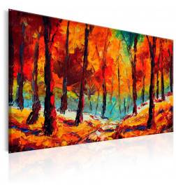 Cuadro pintado - Artistic Autumn
