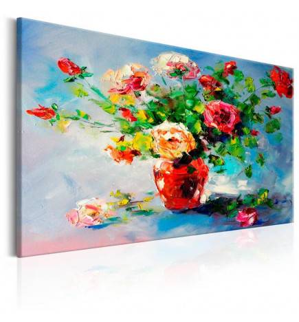 Cuadro pintado - Beautiful Roses