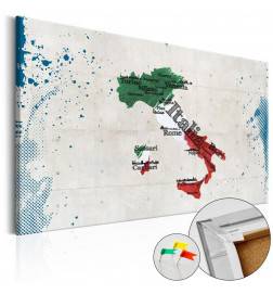 76,00 € Korkbild - Italy [Cork Map]