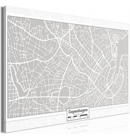 61,90 €Quadro mappa di Copenaghen - Danimarca - ARREDALACASA