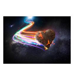 Selbstklebende Fototapete - Love Meteorite (Colourful)