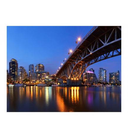 Fotomurale con il ponte di Vancouver in Canada