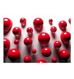Wallpaper - Red Balls Size 100x70