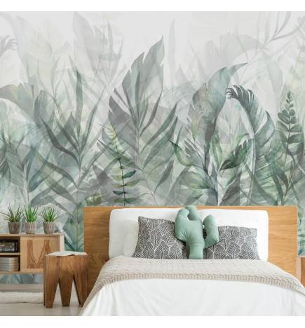 Self-adhesive Wallpaper - Magic Grove (Green)