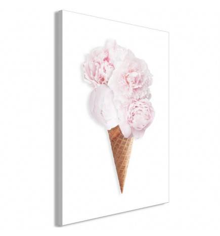 Quadro con un gelato floreale cm. 40x60 - Arredalacasa