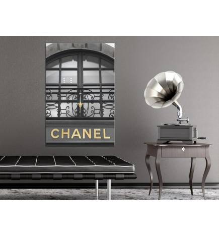 Quadro con la boutique di Chanel cm. 40x60 - ARREDALACASA