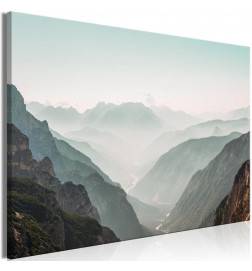 70,90 € Canvas Print - Mountain Horizon (1 Part) Wide