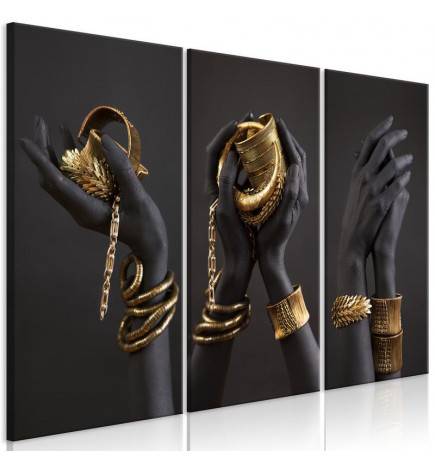 70,90 € Canvas Print - Midass Touch (3 Parts)