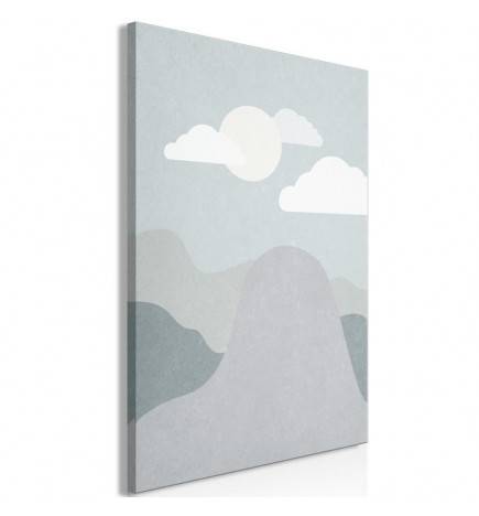 Canvas Print - Mountain Adventure (1 Part) Vertical
