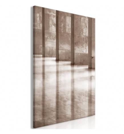 61,90 € Canvas Print - Luminous Corridor (1 Part) Vertical