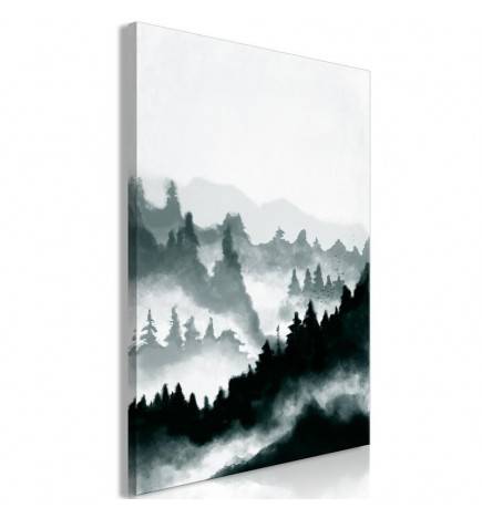 Canvas Print - Hazy Landscape (1 Part) Vertical