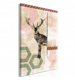 61,90 € Canvas Print - Lost Deer (1 Part) Vertical