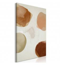 61,90 € Cuadro - Beige Abstraction (1 Part) Vertical
