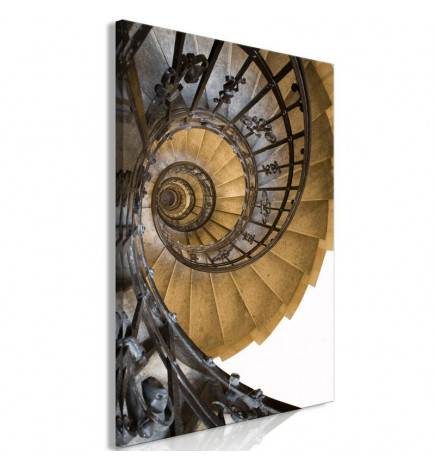 61,90 € Canvas Print - Architectural Snail (1 Part) Vertical