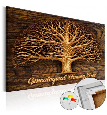 Quadro de cortiça - Family Tree [Corkboard]