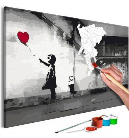 52,00 € DIY canvas painting - Fleeting Love