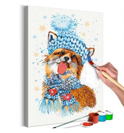Quadro pintado por você - Impish Fox