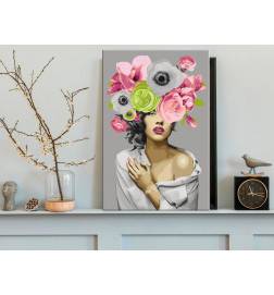 DIY canvas painting - Great Wreath