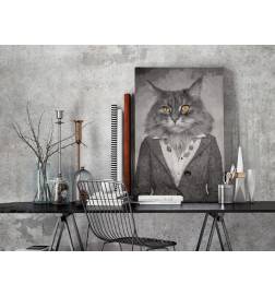 DIY canvas painting - Elegant Cat