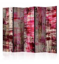 172,00 € Room Divider - Abstract Wood II [Room Dividers]