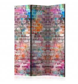 3-teiliges Paravent - Chromatic Wall [Room Dividers]
