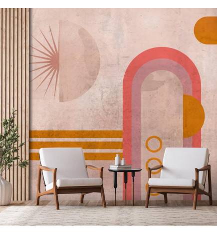 34,00 € Wallpaper - Pink Arcs