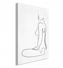 Canvas Print - Female Form (1 Part) Vertical